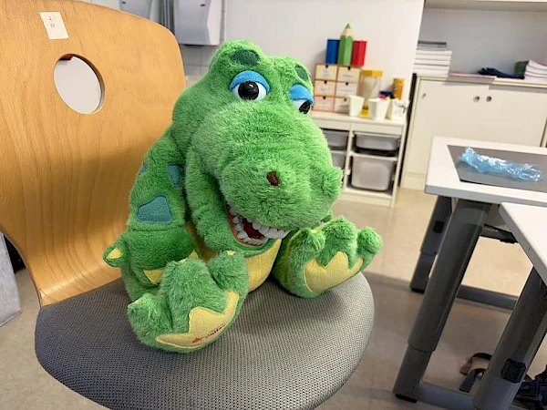 Kroko war da!